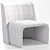 Elegant Legacy Armchair by Dompaka 3D model small image 3
