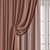 Elegant Vray/Corona Curtain 3D model small image 2