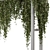 Vibrant Outdoor Hanging Plants 3D model small image 5