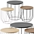 Haiti Set: Chic Coffee Tables 3D model small image 1