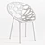 Modern Ores Armchair: Organic Design 3D model small image 8