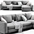 Modern BoConcept Sofa - 2015 Design 3D model small image 1