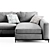 Modern BoConcept Sofa - 2015 Design 3D model small image 2