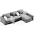 Modern BoConcept Sofa - 2015 Design 3D model small image 3