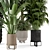 Ferm Living Bau Pot Large - Set 548: Indoor Elegance 3D model small image 5