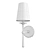 Elegant Transitional Sconce 3D model small image 2