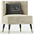 Key West Luxe Armchair: Modern, Elegant, and Comfortable 3D model small image 1