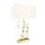 Sleek Gold Rings Table Lamp 3D model small image 1