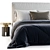 Elegant Minotti Andersen Bed No.2- Luxurious Design 3D model small image 4