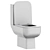 RAK Series 600 Compact Toilet 3D model small image 2