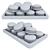 Elegant Macaroon Tray: Realistic 3D Model 3D model small image 5