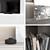 TV Wall Set 18 - Samsung 75" Crystal UHD Smart TV 3D model small image 6