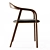 Elegant Neva Chair: Artisan's Masterpiece 3D model small image 2