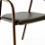 Elegant Neva Chair: Artisan's Masterpiece 3D model small image 3