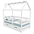 Ecodrev Blue Textile Bed-House 3D model small image 1
