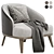 Luxury Comfort: ST. TROPEZ Armchair 3D model small image 2