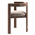 Pigreco Modern Chair by Tacchini 3D model small image 2