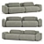 Elegant and Comfortable Boden Sofa 3D model small image 1