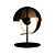 Theia M LED Desk Lamp: Timeless Elegance 3D model small image 2