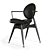 Elegant Circle Dining Chair: Overgaard & Dyrman 3D model small image 12