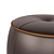 Jellybean Leather Pouffe - 4 Color Options 3D model small image 4