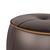 Jellybean Leather Pouffe - 4 Color Options 3D model small image 8