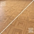 Title: Premium Wood Parquet Flooring 3D model small image 1