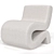 Sleek Bonded Chair: Eichholtz 3D model small image 1