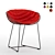LYSTOK Armchair: Comfort & Style 3D model small image 2