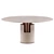 Elegant Alba Table: Contemporary Design 3D model small image 2