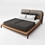 Milos Bed: Elegant and Timeless 3D model small image 1