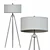 Sleek Jonet Floor Lamp: Modern Elegance 3D model small image 2