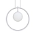 Elegant Iona Ring Pendant Light 3D model small image 4