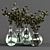 Ethereal Twig Ensemble in Glass 3D model small image 1