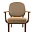 Sleek Lounge Chair: Modern Comfort in Every Millimeter 3D model small image 4