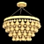 Sparkling Convertible Chandelier 3D model small image 2
