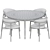 Stylish Oleandro Dining Set: Modern Elegance 3D model small image 3