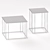 Geometric Side Tables: Calligaris Renee 3D model small image 2