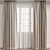 Elegant Drapery with 46k Polys 3D model small image 1