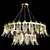 Perline Chandelier Collection: Elegant Illumination for any Space 3D model small image 3