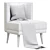 Key West Armchair: Stylish Comfort for Any Space 3D model small image 3