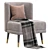 Key West Armchair: Stylish Comfort for Any Space 3D model small image 4