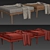 Title: Casara Modern Ottoman: Stylish and Versatile 3D model small image 5