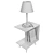 Sleek Pedestal: 60x40 cm 3D model small image 4