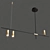 Modern LED Chandelier: Tribes Spot 3D model small image 3