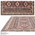 Ethnic Charm: KAZAK MIX-IVR Rug 3D model small image 1