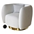 Eichholtz Roxy Swivel Chair: Sleek, Elegant Design 3D model small image 1