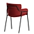 Sleek Modern Strike Chair 3D model small image 6