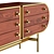 Retro Chic Moryson Sideboard 3D model small image 3