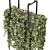 Metal Box Hanging Plants - Set 269 3D model small image 4